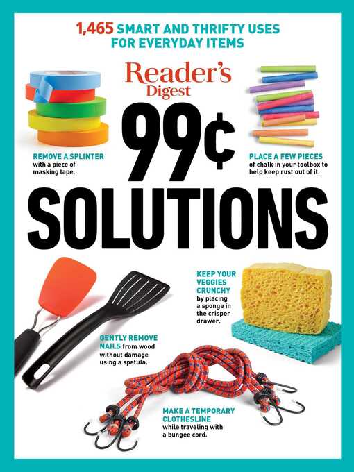 Title details for Reader's Digest 99 Cent Solutions by Reader's Digest - Available